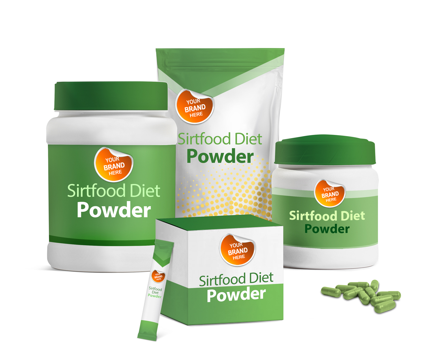 Sirtfood private label (OEM) weight loss 8
